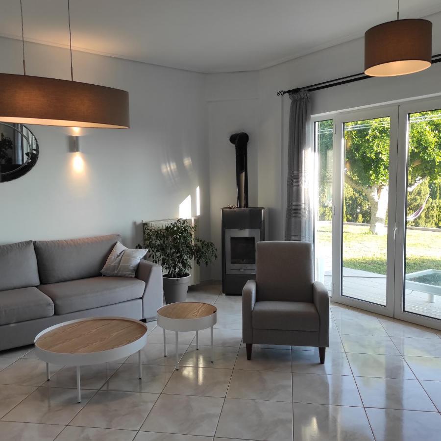 Sea Breeze Villa Rethymno  ภายนอก รูปภาพ