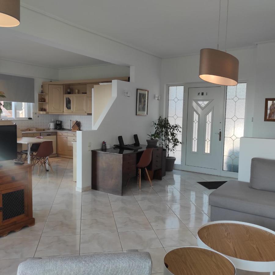 Sea Breeze Villa Rethymno  ภายนอก รูปภาพ
